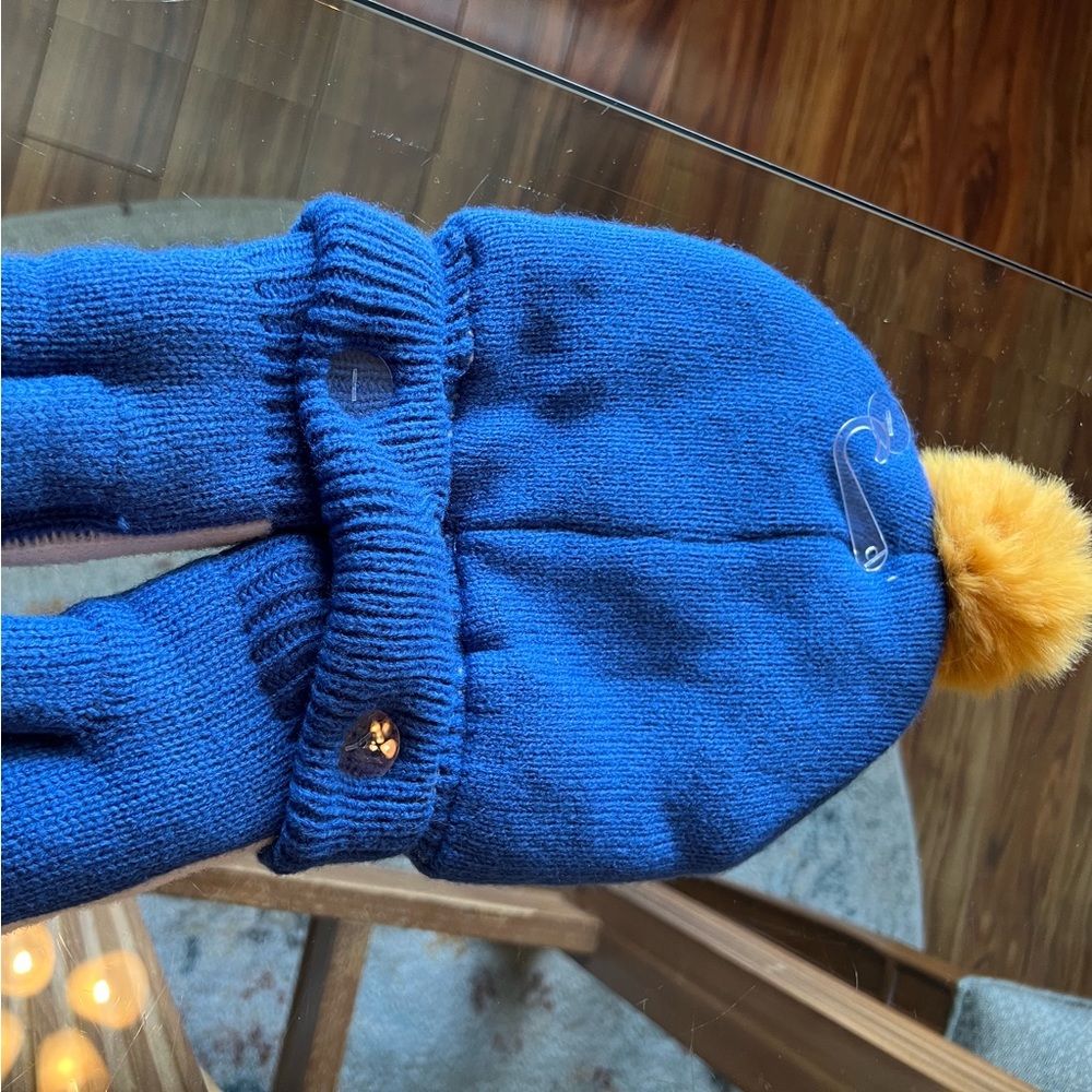Brand new kids hat & glove set - Picture 2 of 4